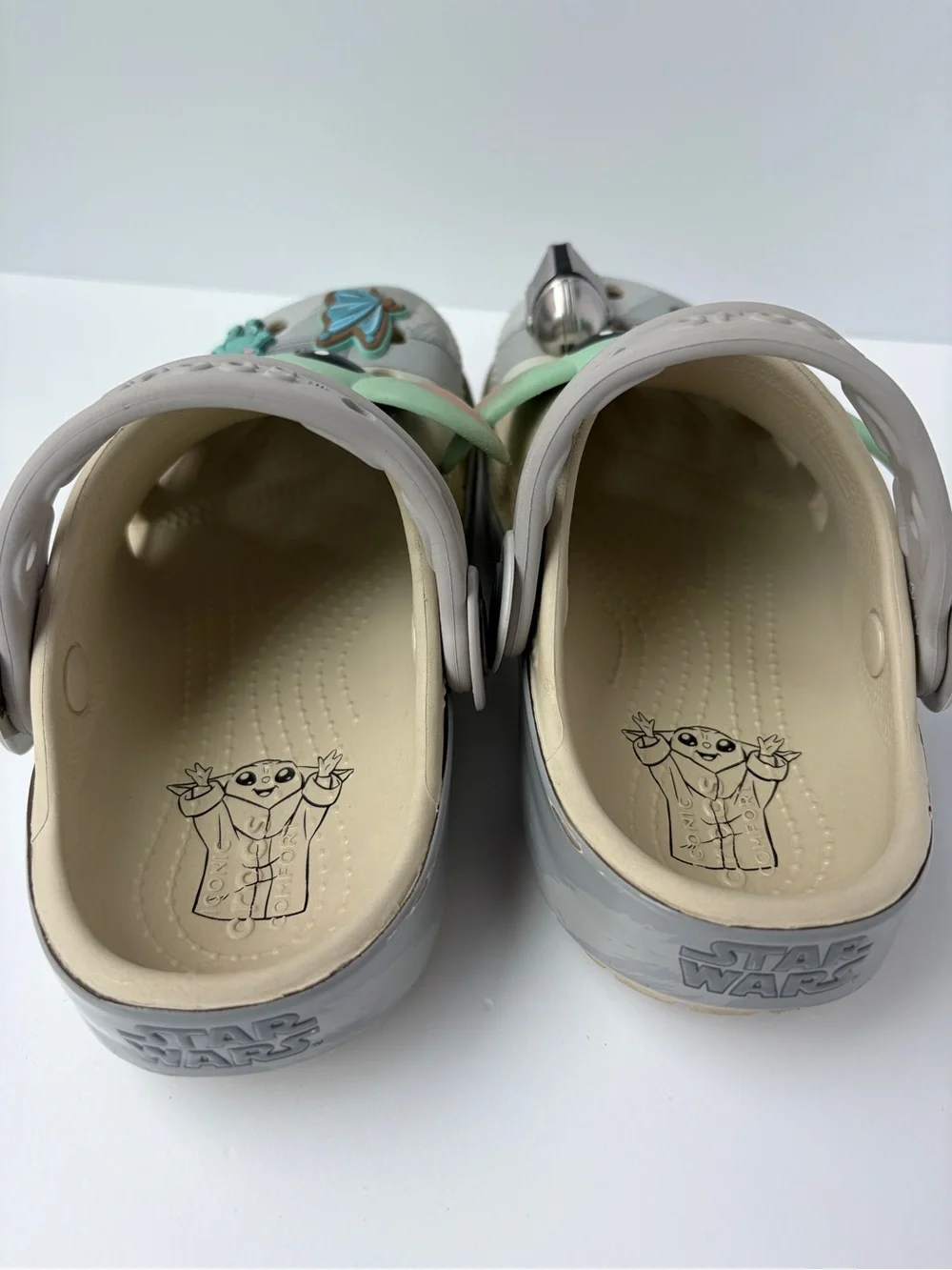 Crocs Disney Star Wars‎ Mandalorian Grogu Baby Yoda Classic Clogs Kids C12